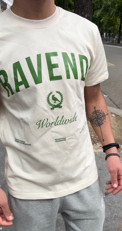 Ravendi Worldwide Shirt - Cream White