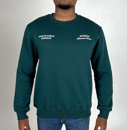 Monte Carlo Sweater - Forest Green