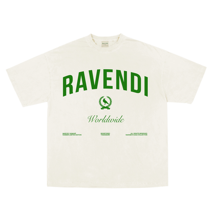 Ravendi Worldwide Shirt - Cream White